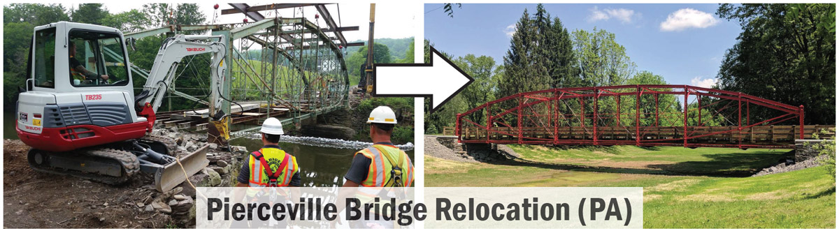Pierceville Bridge Relocation Photos (PA)