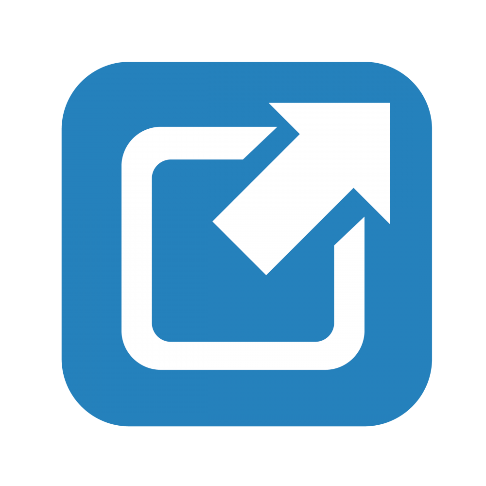 pop-out button icon