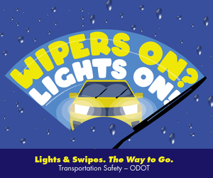 wipers on lights on - lights and swipes the way to go safety campaign