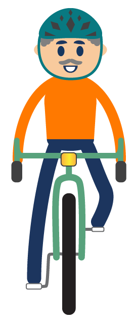 bicyclist icon