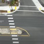 Image of a continental crosswalk.}